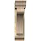 Ekena Millwork Legacy Traditional Rough Sawn Bracket w/ Offset Brace, Douglas Fir, 6"W x 24"D x 24"H BKT0604X24X24LEC01RDF - alternate 4